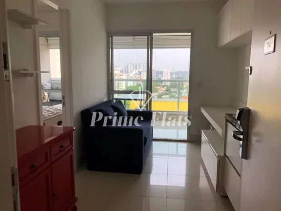 Foto do imóvel Flat disponível para venda no Condomínio Cosmopolitan High Garden, com 33m², 1 dormitório e 1 vaga em Avenida Santo Amaro
