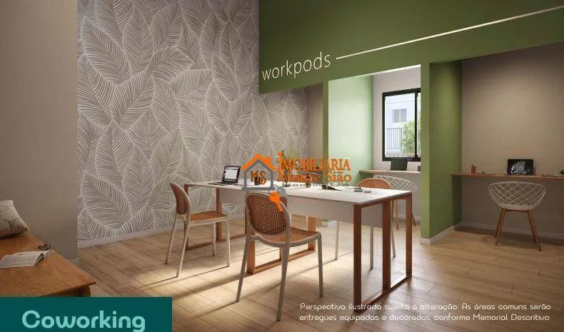 Imagem Apartamento com 2 dormitórios à venda, 39 m² por R$ 322.154,65 - Vila Endres - Guarulhos/SP