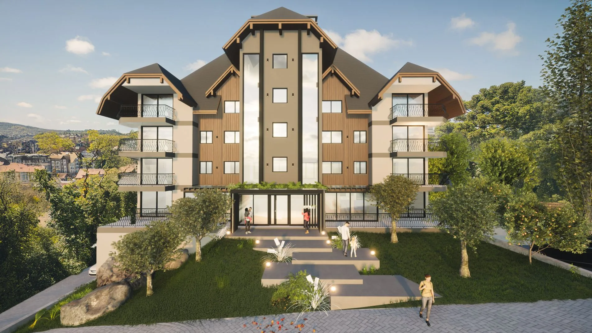 Foto do imóvel Apartamento à venda em Gramado, Floresta, com 3 quartos, 165.26m2