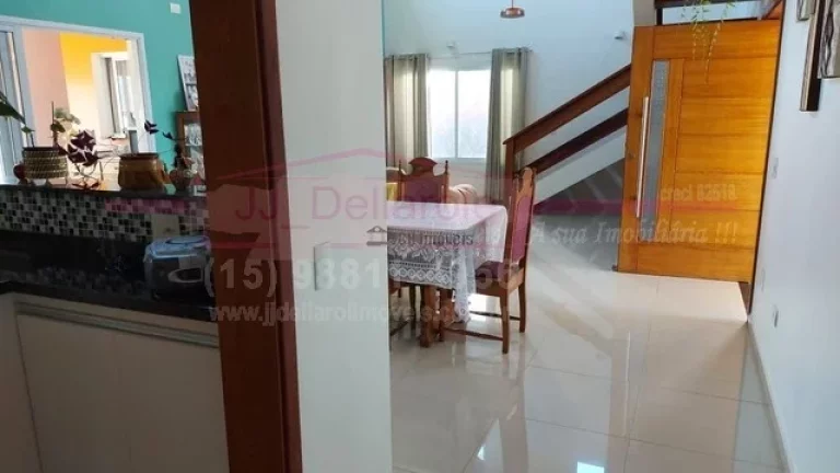 Imagem Casa no condomínio Residencial São José, com 03 suítes sendo todas suíte com armários planejad...