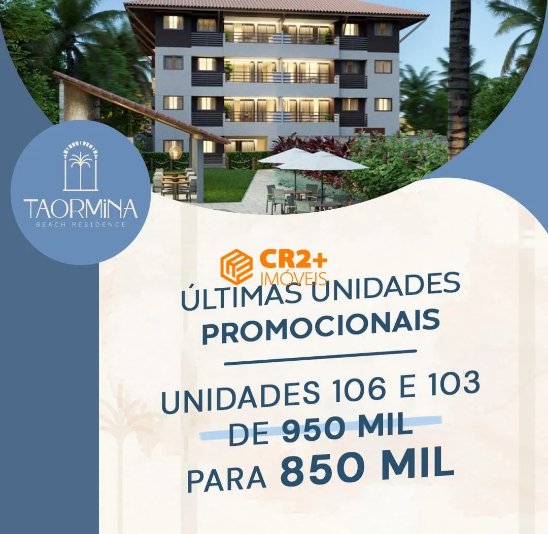 Imagem Flat 75m² com 3 Quartos e 1 Suíte, em Tamandaré.