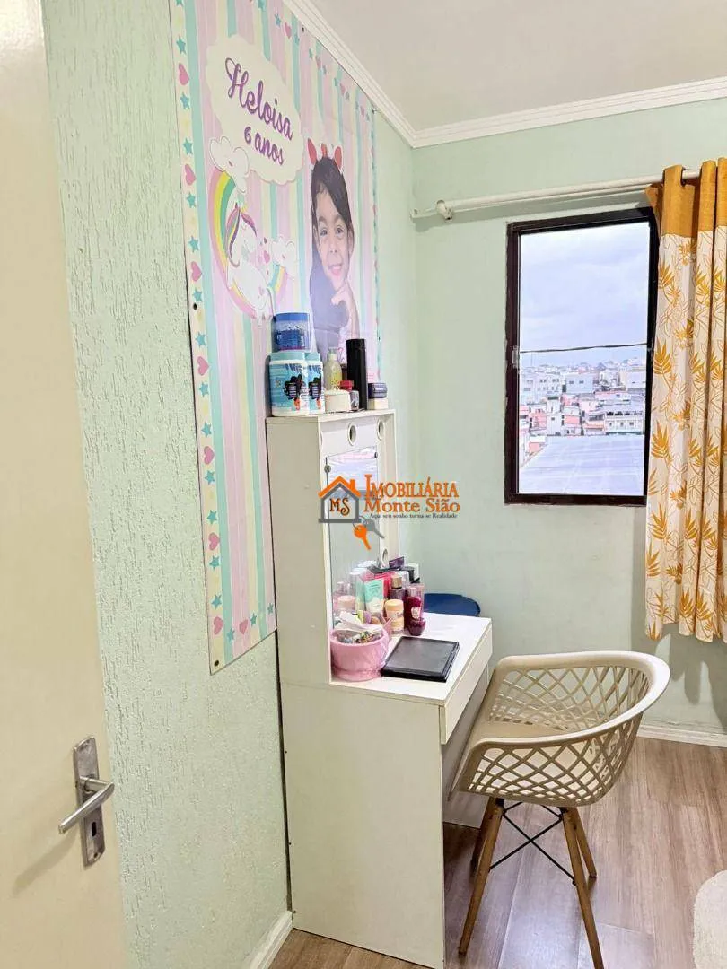 Imagem Apartamento com 1 dormitório à venda, 48 m² por R$ 250.000 - Parque Uirapuru - Guarulhos/SP