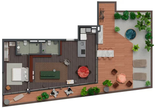 Imagem PRADO PAULISTA - SETIN - Studio 41m² NR, no coração de SP, próximo da Av. Paulista!!