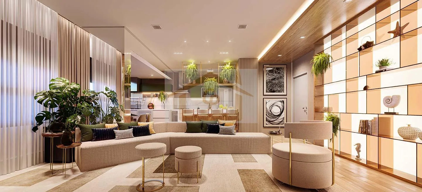 Imagem Oasis Home Resort Alphaville - 114,67 m² 3 suítes, 2 vagas