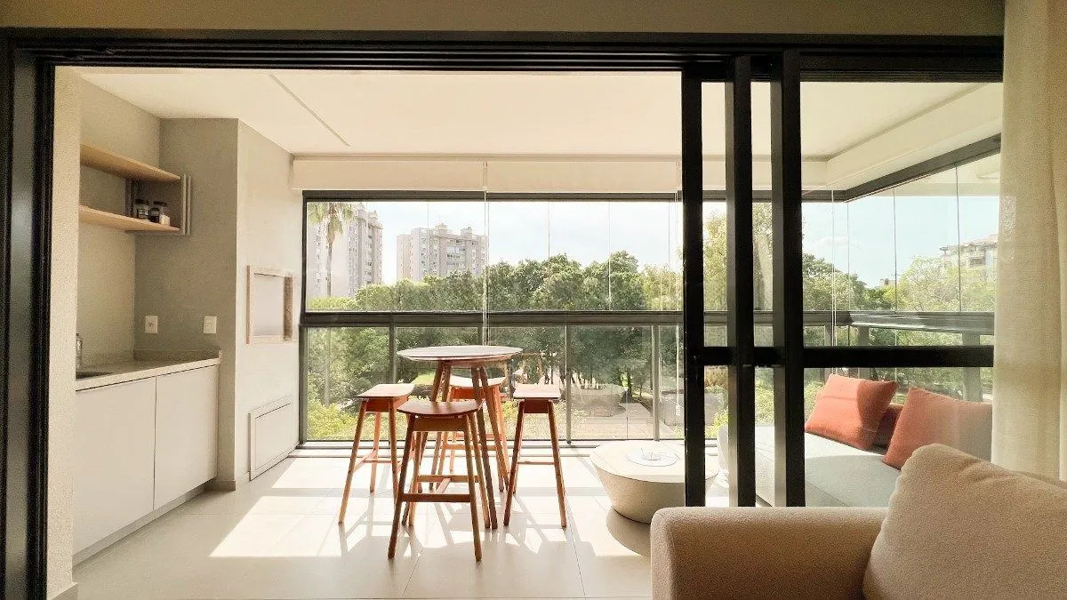 Imagem Apartamento Mobiliado com Suíte e Closet no Jardim Lindóia