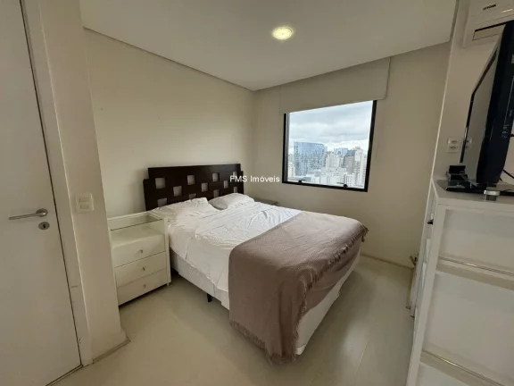 Imagem 1 dormitório, 2 vagas locação 74m² itaim bibi