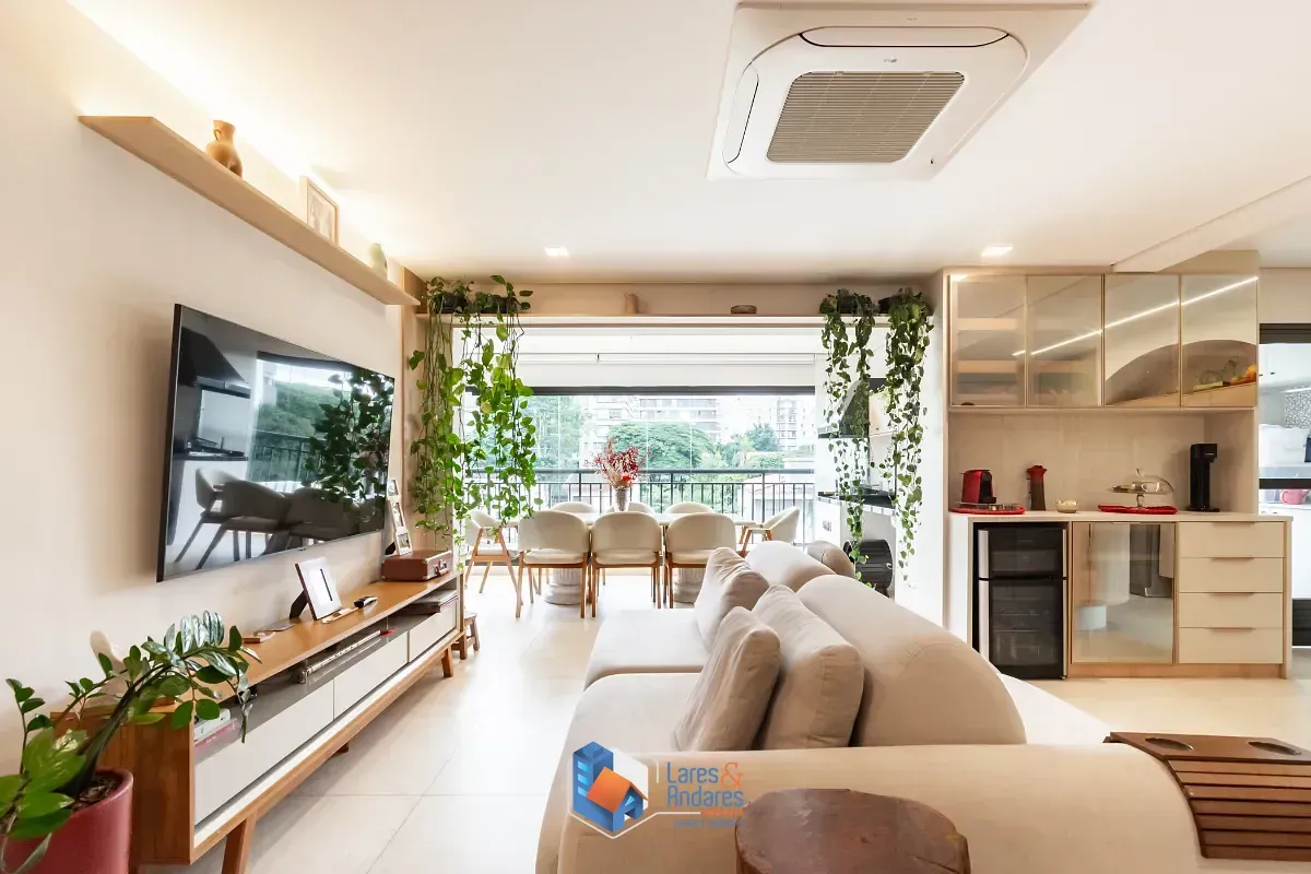 Foto do imóvel Apartamento para venda em Brooklin com 2 quartos, sendo 2 suítes, 130m² em Rua Sul