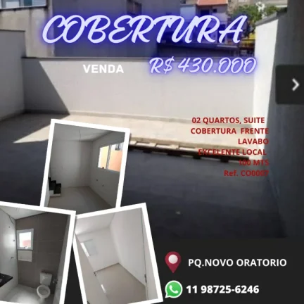 Imagem Cobertura com proposta coerente no mercado atual