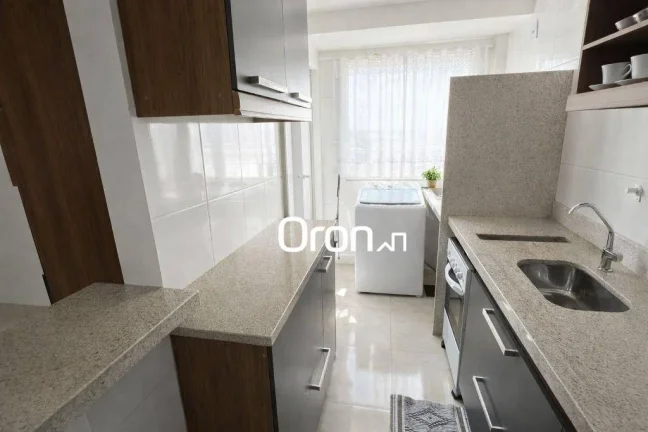 Imagem Apartamento mobiliado com 3 dormitórios à venda, 72 m² por R$ 460.000 - Jardim Bela Vista - Aparecida de Goiânia/GO