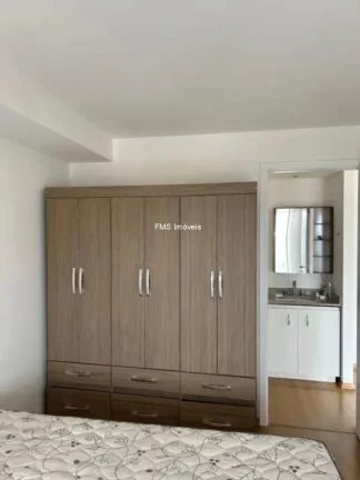 Imagem Apartamento à venda no Campo Belo, São Paulo-SP: 1 quarto, 1 banheiro, 1 vaga de garagem - 50m²