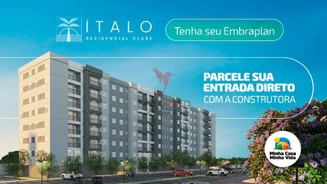 Imagem Ítalo Residencial Clube - Lançamento EMBRAPLAN