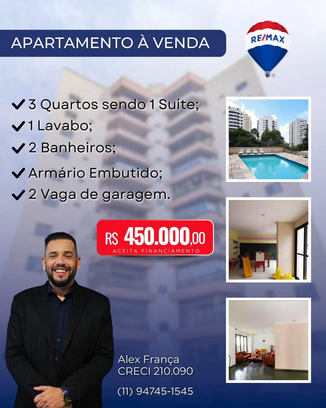 Imagem Apartamento para venda em Vila Andrade com 3 quartos, sendo 1 suíte, 111m2