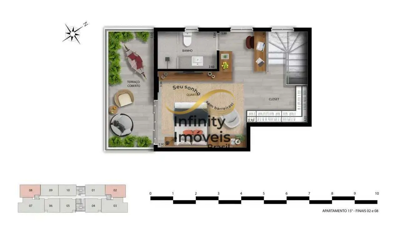 Imagem Aldea Vale do Sereno - Apartamento à venda no bairro Vale do Sereno - Nova Lima/MG