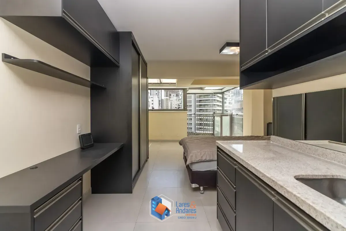 Imagem Studio para venda em Indianópolis com 1 quarto, 33m²
