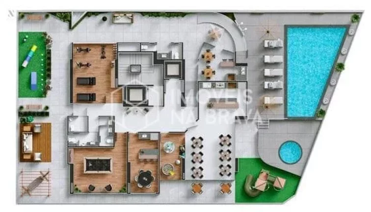 Imagem APARTAMENTO 4 SUITES E 3 VAGAS - VENDA AVENIDA BRASIL - BALNEÁRIO CAMBORIÚ/SC
