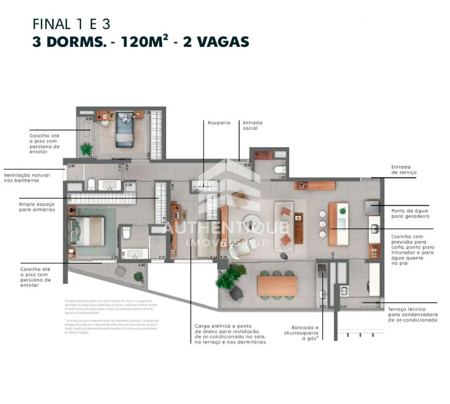 Imagem VENTURA PINHEIROS FARIA LIMA - Apartamento à venda em São Paulo/SP