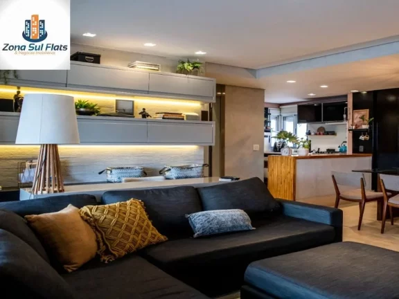 Imagem Apartamento à Venda No Brooklin Com 3 Dormitórios Sendo 2 Suítes e 2 Vagas