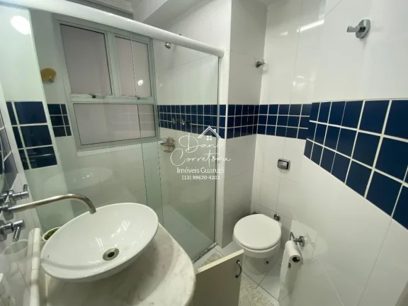 Imagem Apartamento frente mar com 3 Quartos à Venda em Pitangueiras, Guarujá-SP: 170m², Suite, 2 Salas, 2 Banheiros, 1 Vaga de Garagem