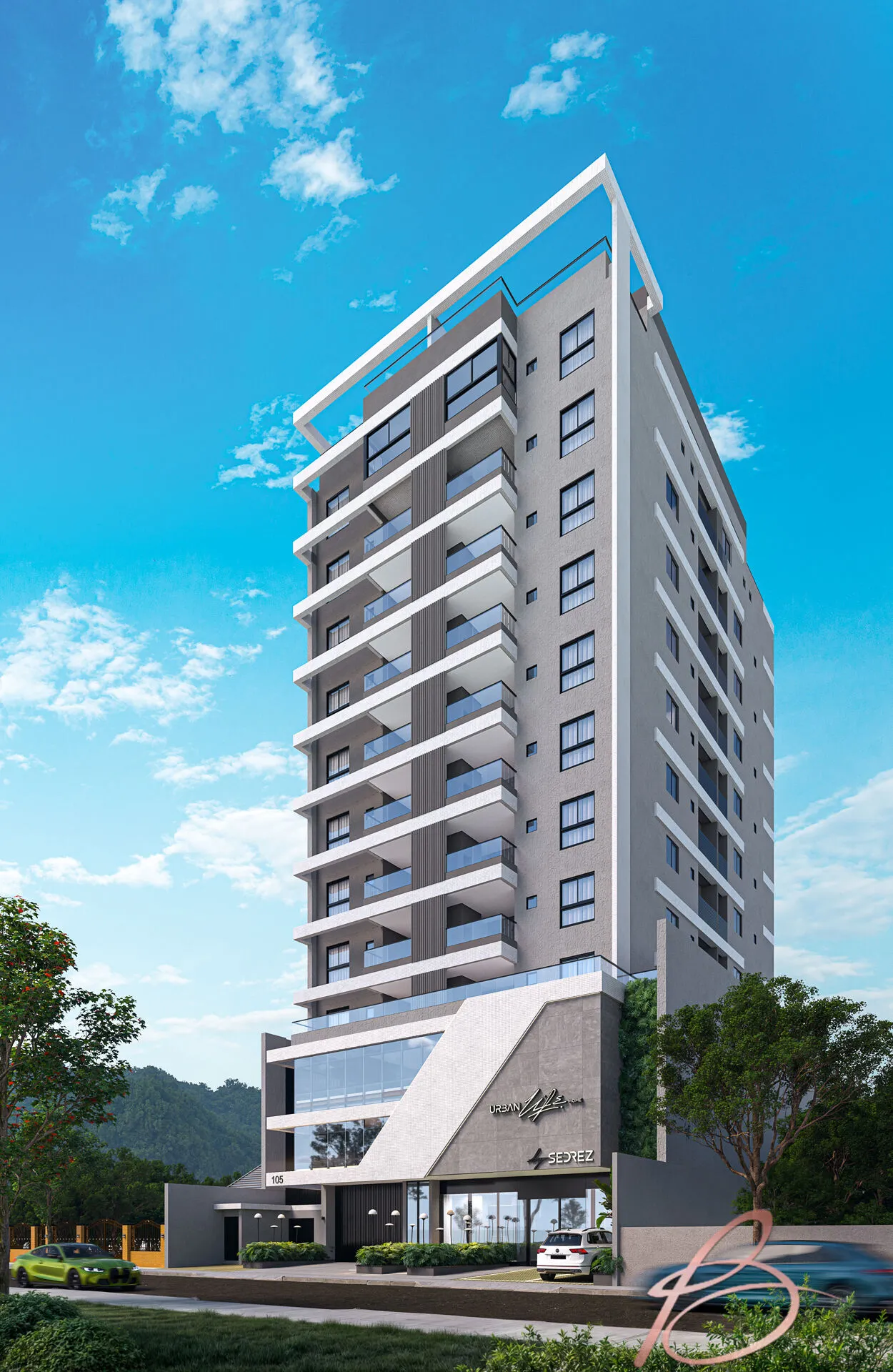 Imagem Cobertura Duplex com 3 suítes 2 vagas e terraço com espera pra jacuzzi,