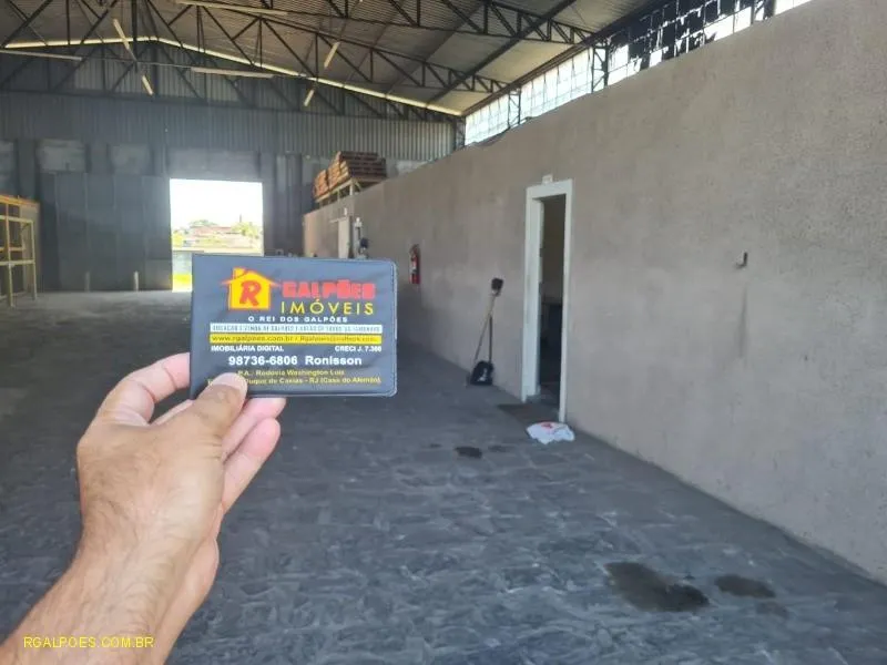 Imagem Galpão para Locação em DUQUE DE CAXIAS, Figueira, 2 banheiros
