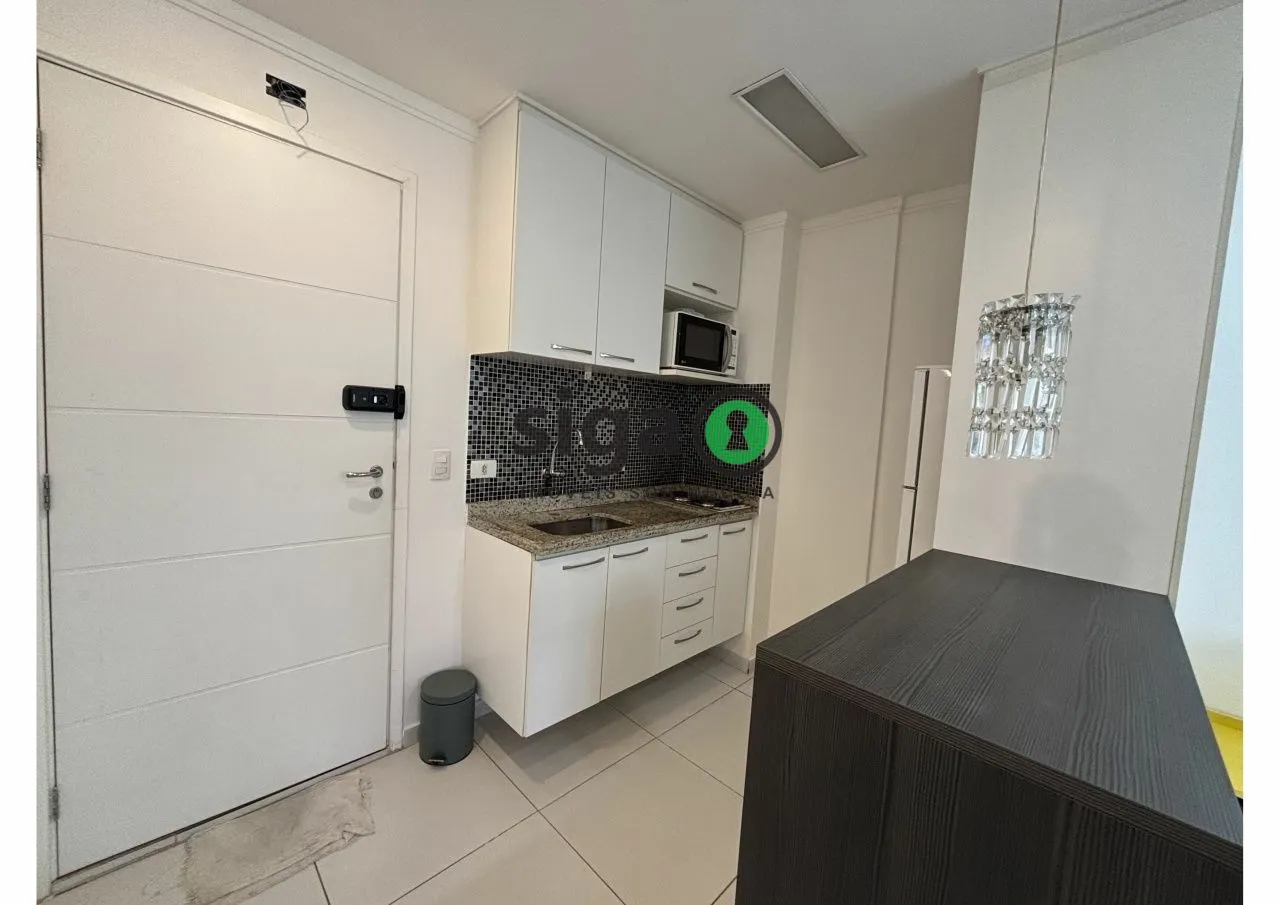 Imagem Studio mobibiliado de 33m², locação por R$ 3.197,00 - Panamby - São Paulo/SP