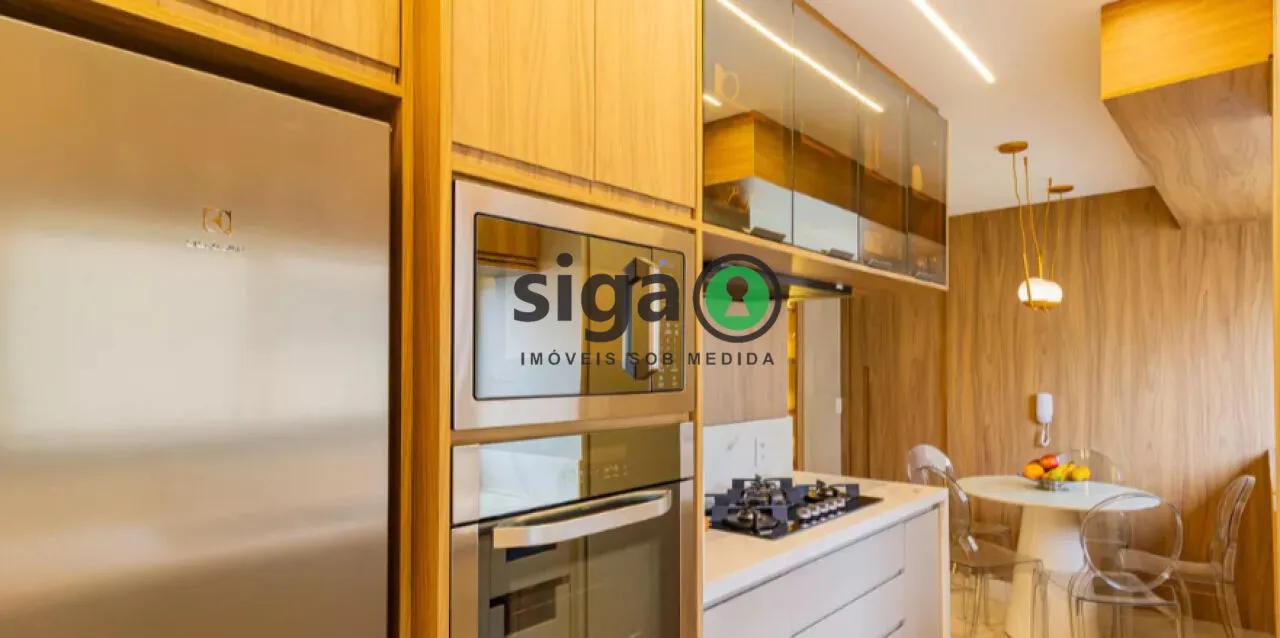 Imagem Apartamento de 141m2 à venda no Brooklin, com 03 suítes e 2 vagas