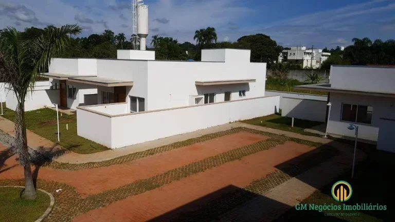Imagem Casa térrea nova, 3 dormitorios(1suíte) quintal, estilo moderno condominio