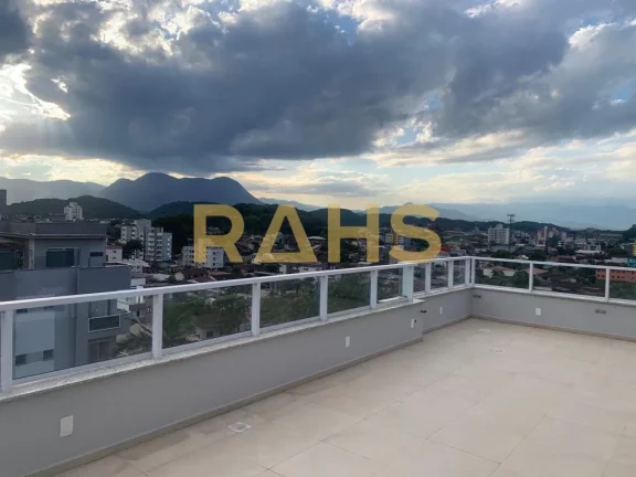 Imagem Giardino com Vista Incrível da Cidade São 195,72m² privativos distribuídos em 3 suítes, sala de...