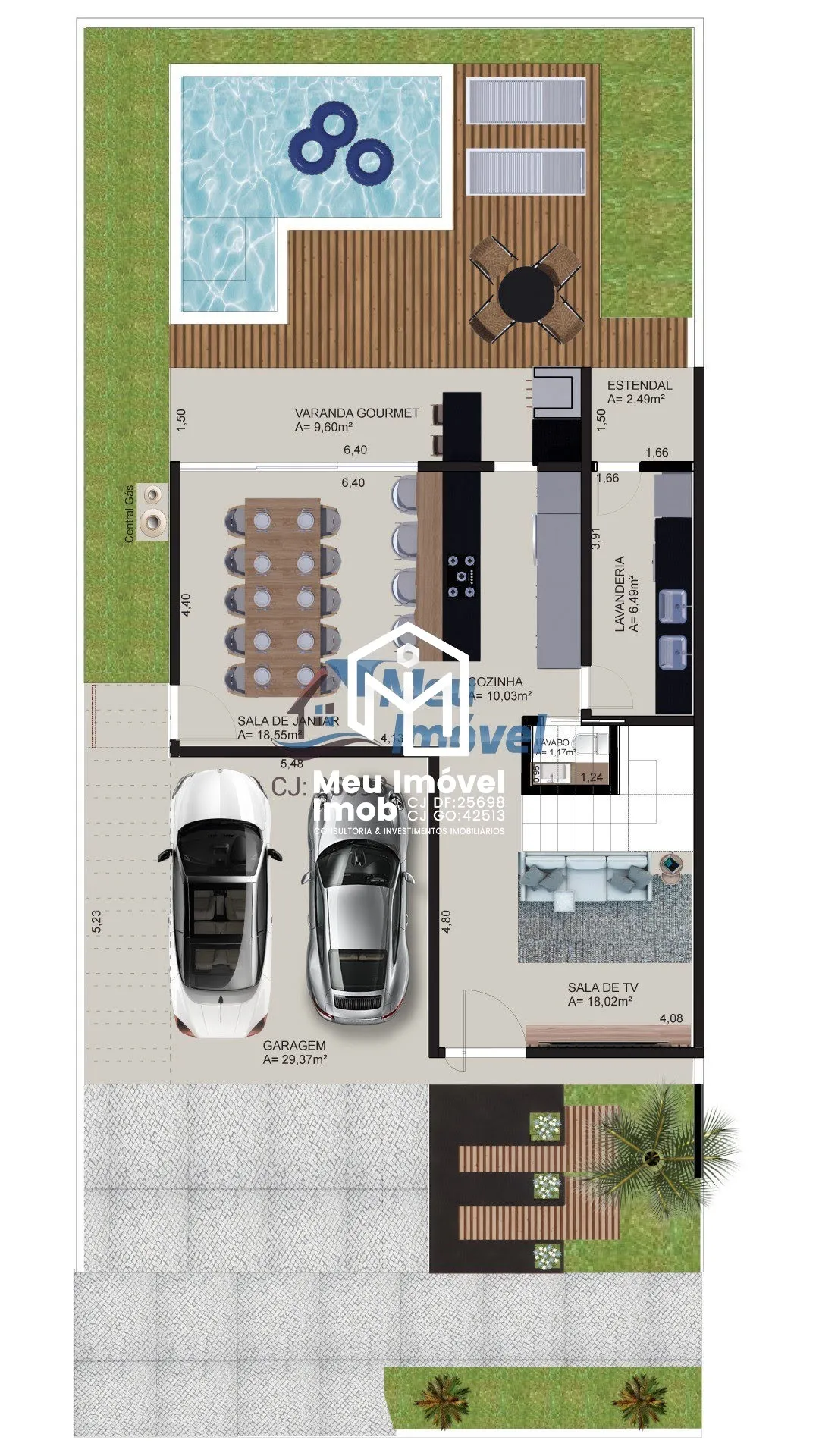 Imagem Brisas do Vale Casa 3 Quartos 3 Suítes 2 Vagas 140m² Lazer