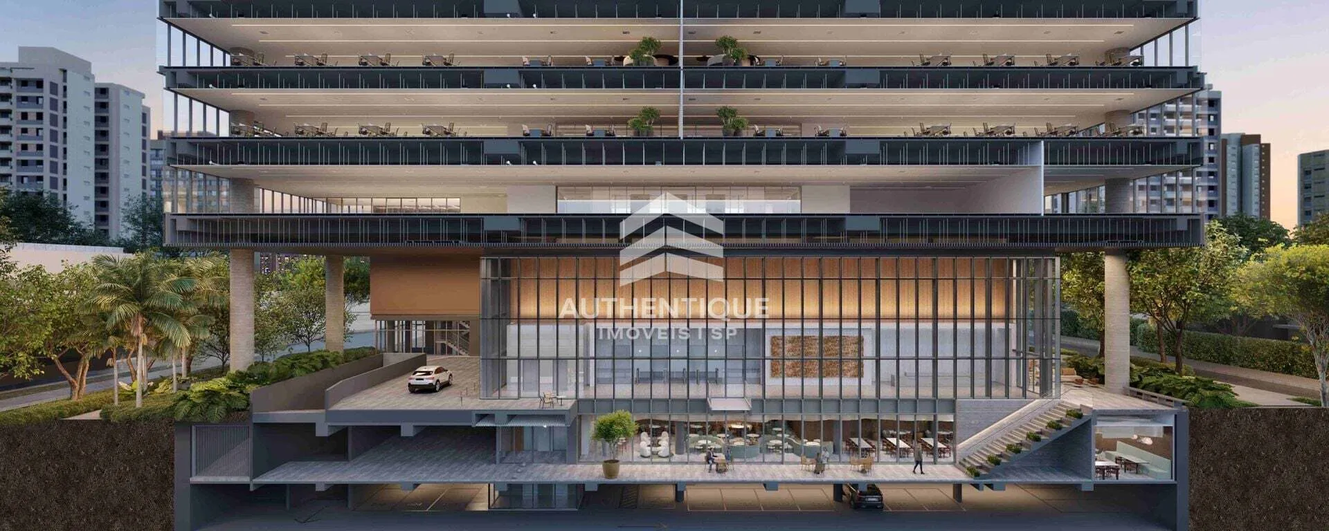 Imagem PATIO SAO PAULO OFFICES - Sala comercial à venda no bairro Pinheiros - São Paulo/SP, Zona Oeste