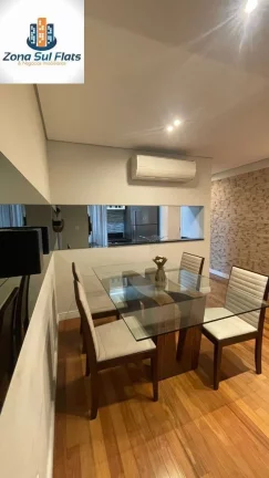 Imagem Apartamento Mobiliado à Venda Na Vila Olímpia Com 2 Dormitórios Sendo 1 Suíte e 1 Vaga