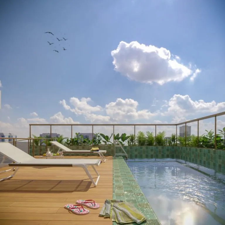 Imagem Flat com 1 dormitório à venda, 22 m² por R$ 288.989,00 - Intermares - Cabedelo/PB