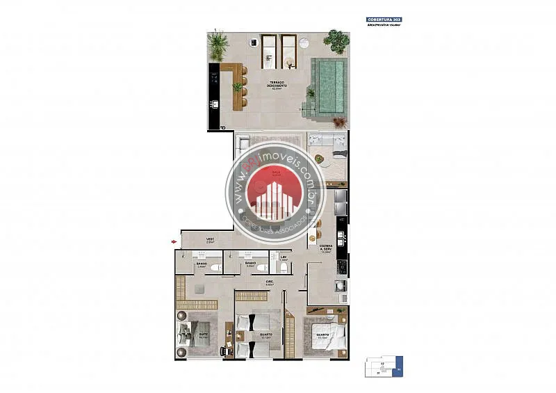 Imagem Apartamento a Venda no bairro Barra da Tijuca - Rio de Janeiro, RJ