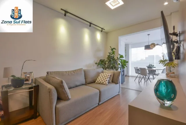 Foto do imóvel Excelente Apartamento à venda No Brooklin Com 2 Dormitórios Sendo 1 Suíte e 1 Vaga em AVENIDA PORTUGAL