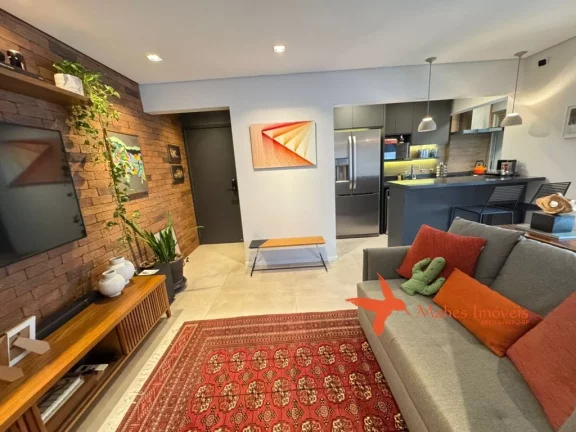 Imagem Aluguel de Apartamento semimobiliado em Pinheiros, São Paulo-SP: 2 Suítes, 1 Sala, 3 Banheiros, 2 Vagas de Garagem, 90m².