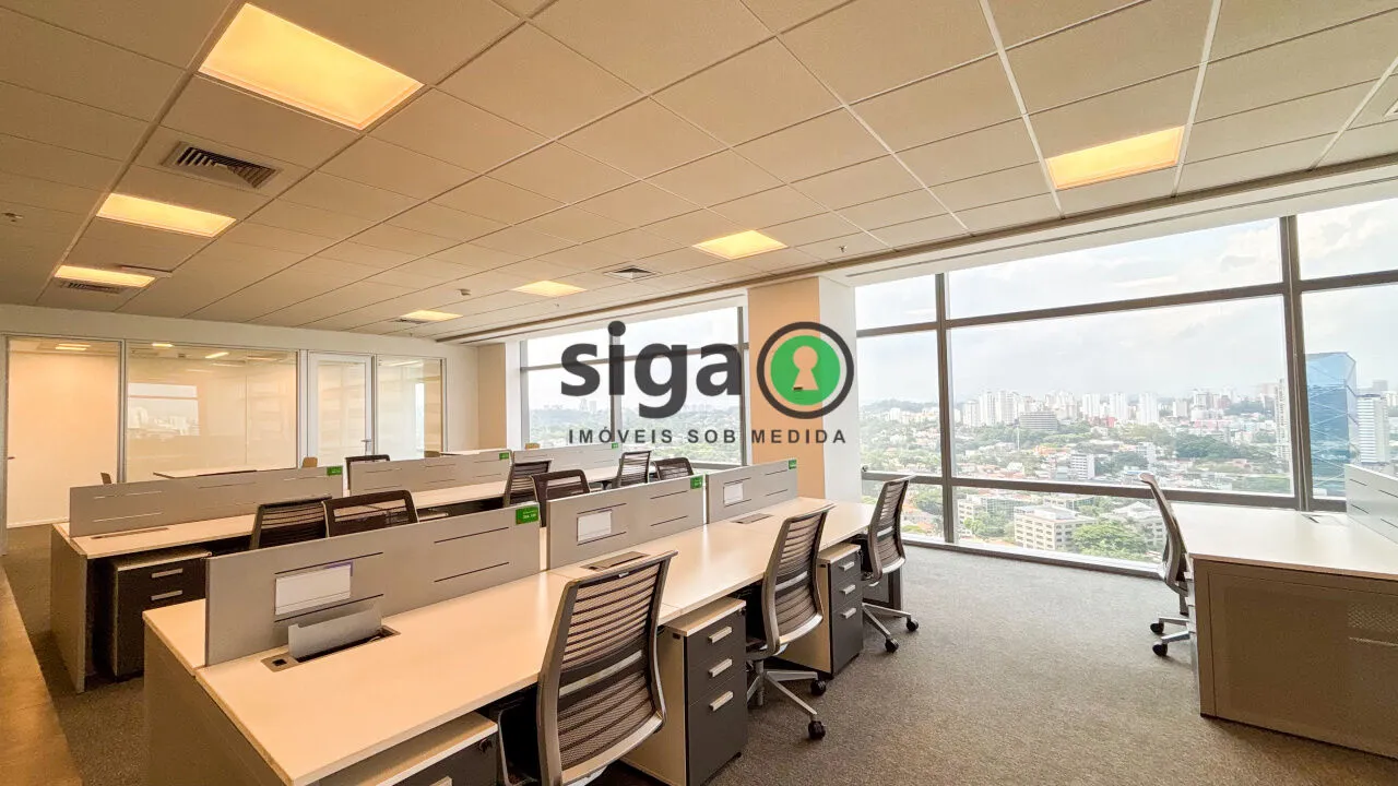 Imagem Laje Corporativa Mobiliada AAA | 1.473 m² | Alto Padrão