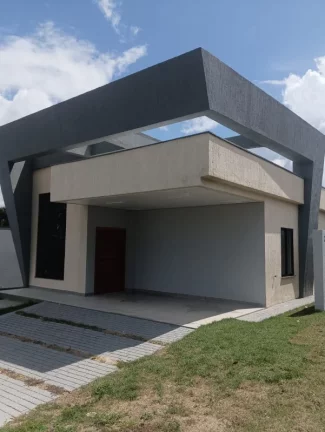 Imagem Casa nova térrea, no condomínio Quinta das Marinas , com 3 suítes sendo uma com closet , 4 vagas de garagem, pronta para ser financiada