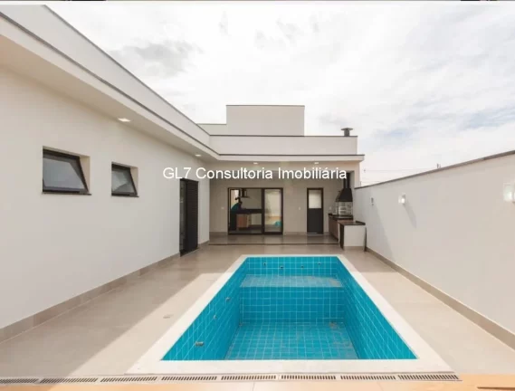 Imagem Casa a Venda Condomínio Jardim Piemonte 3 Suítes com Closet e Piscina Indaiatuba SP