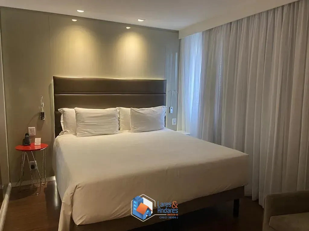 Imagem Flat para venda em Vila Olímpia com 1 quarto, sendo 1 suíte, 29m²