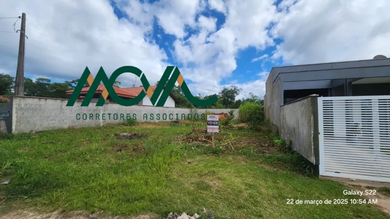 Foto do imóvel Terreno Limpo, aterrado e murado. Pronto para construir