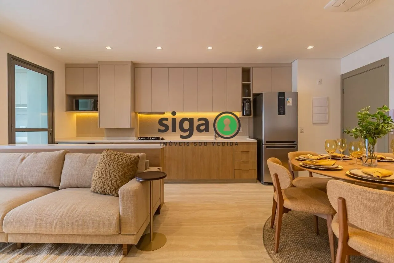 Imagem Apartamento mobiliado para locação com 81 m², 2 dormitórios e lazer completo