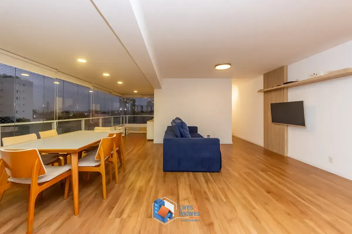 Imagem Apartamento para venda em Vila Gumercindo com 4 quartos, sendo 3 suítes, 124m²