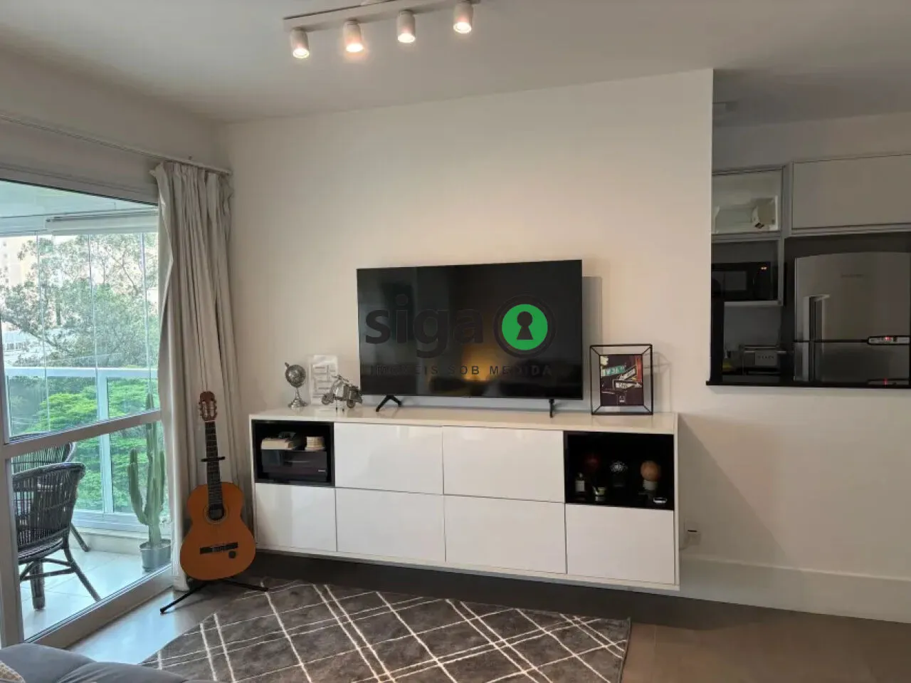 Imagem Apartamento com - 50 m² - Mobiliado - Varanda Envidraçada - Condomínio Brookfield Home Design