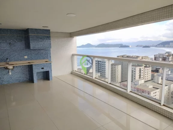 Imagem VISTA MAR -Apartamento - 4 dormitórios à venda, 255 m² - Aparecida - Santos/SP