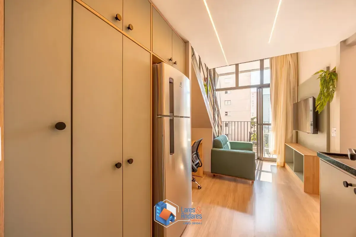 Imagem Studio para venda em Santo Amaro com 1 quarto, sendo 1 suíte, 53m²