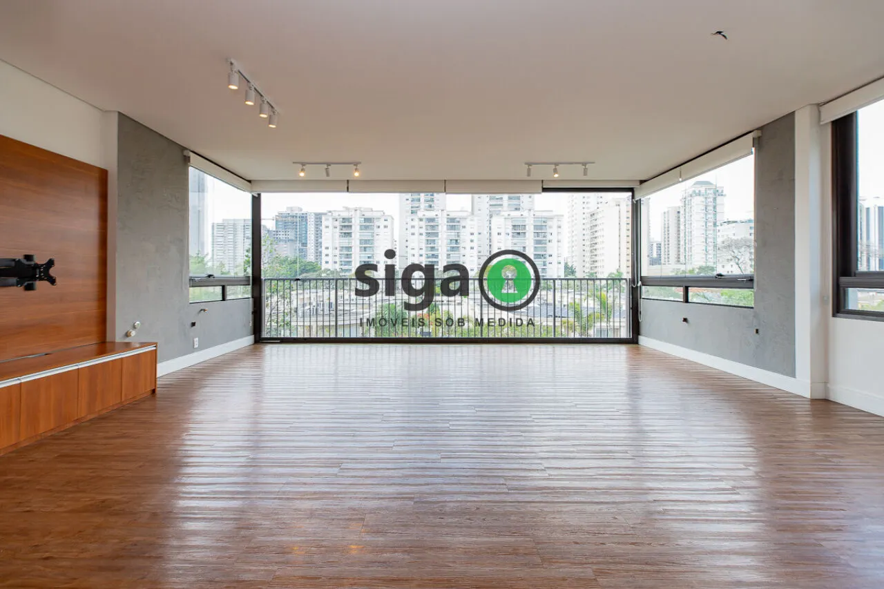 Imagem Apartamento alto padrão no Simmetria Campo Belo - 157 m² - 3 suítes - 2 vagas