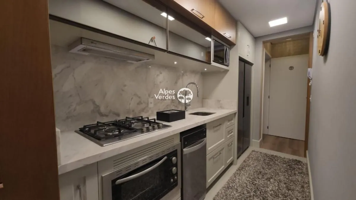 Imagem Vende-se apartamento mobiliado em Gramado a 5 minutos da Rua Coberta