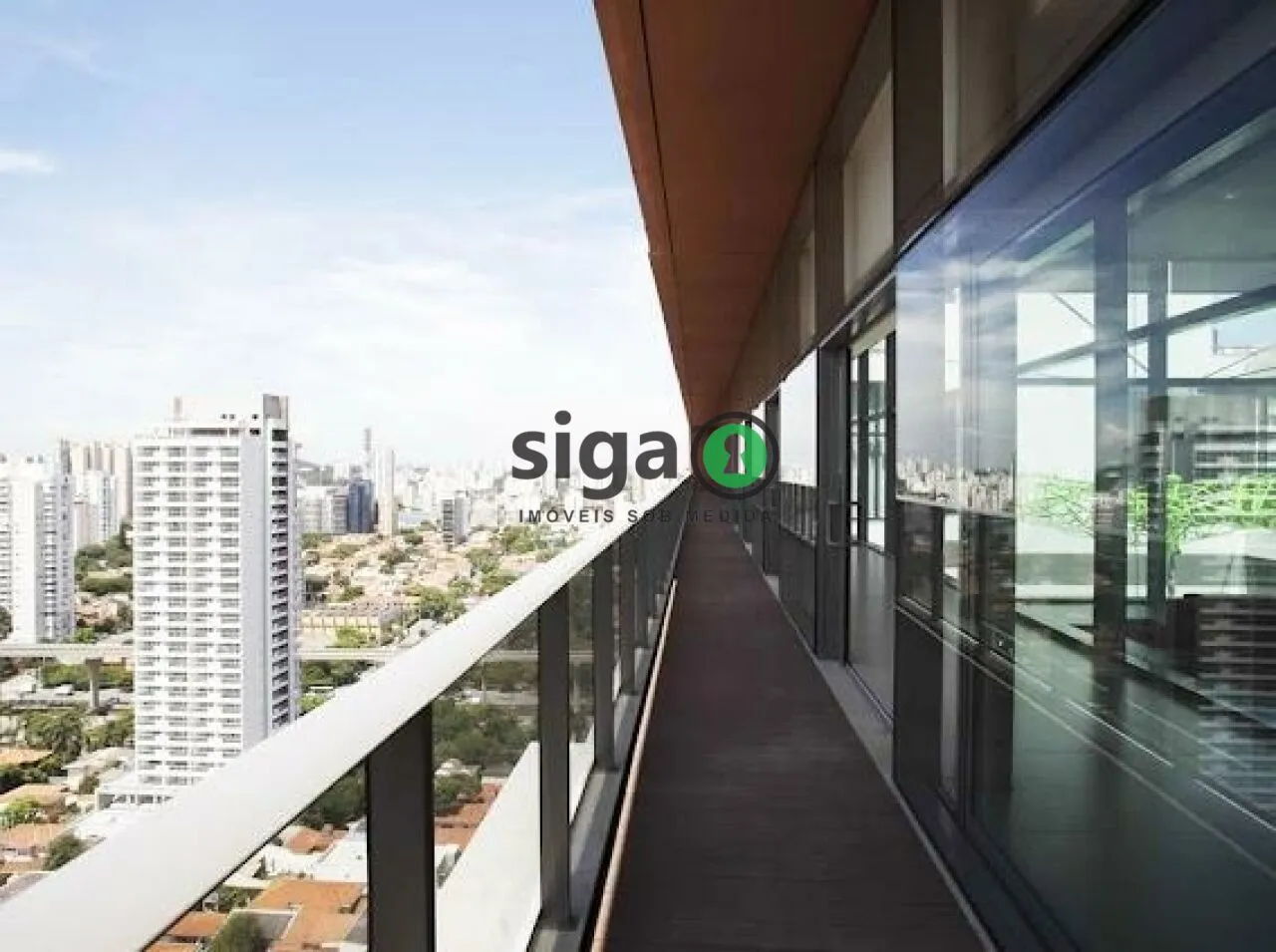 Imagem Apartamento no Brooklin com 41m², para Locação, 1 quarto1 vagas - São Paulo/SP