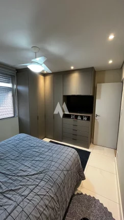 Imagem Apartamento todo reformado, com 2 quartos à venda no bairro Macuco em Santos
