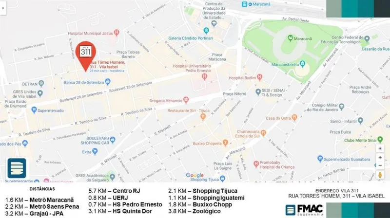 Imagem Apartamento a Venda no bairro Vila Isabel - Rio de Janeiro, RJ